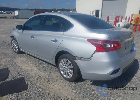2017 Nissan Sentra S из США, поврежденный, VIN 3N1AB7AP2HY404828